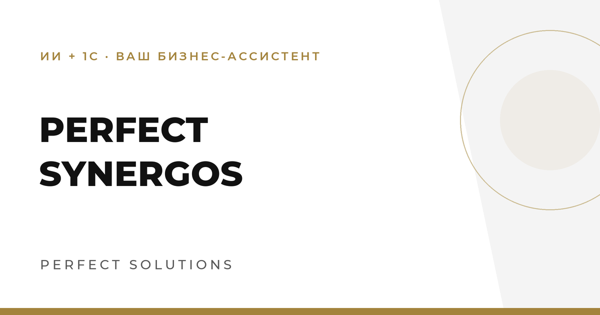 PERFECT SYNERGOS: Ваш бизнес-ассистент, Perfect Solutions
